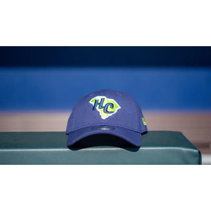 3930 New Era Navy HC Logo Fitted Hat