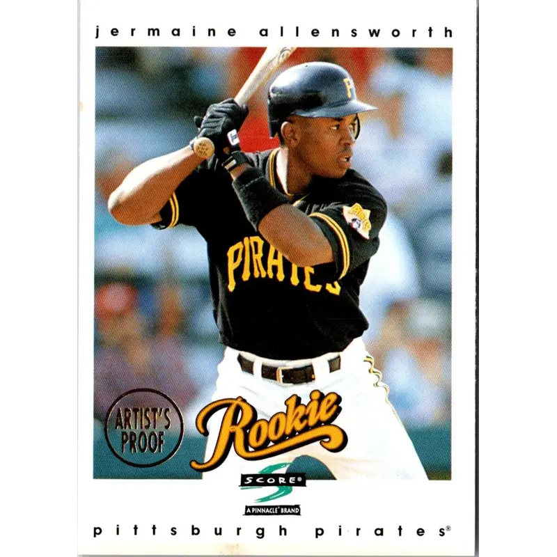 1997 Score Artist's Proofs White Border Jermaine Allensworth #313