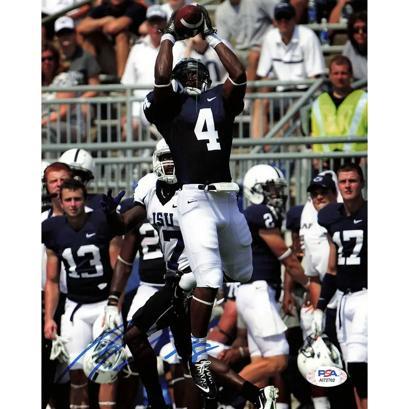 ADRIAN AMOS Signed 8x10 photo PSA/DNA Penn State Autographed
