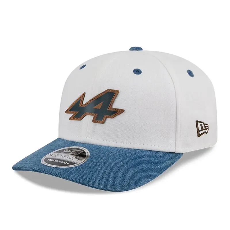 Alpine Racing Austin Race Special White 9SEVENTY Stretch Snap Adjustable Cap