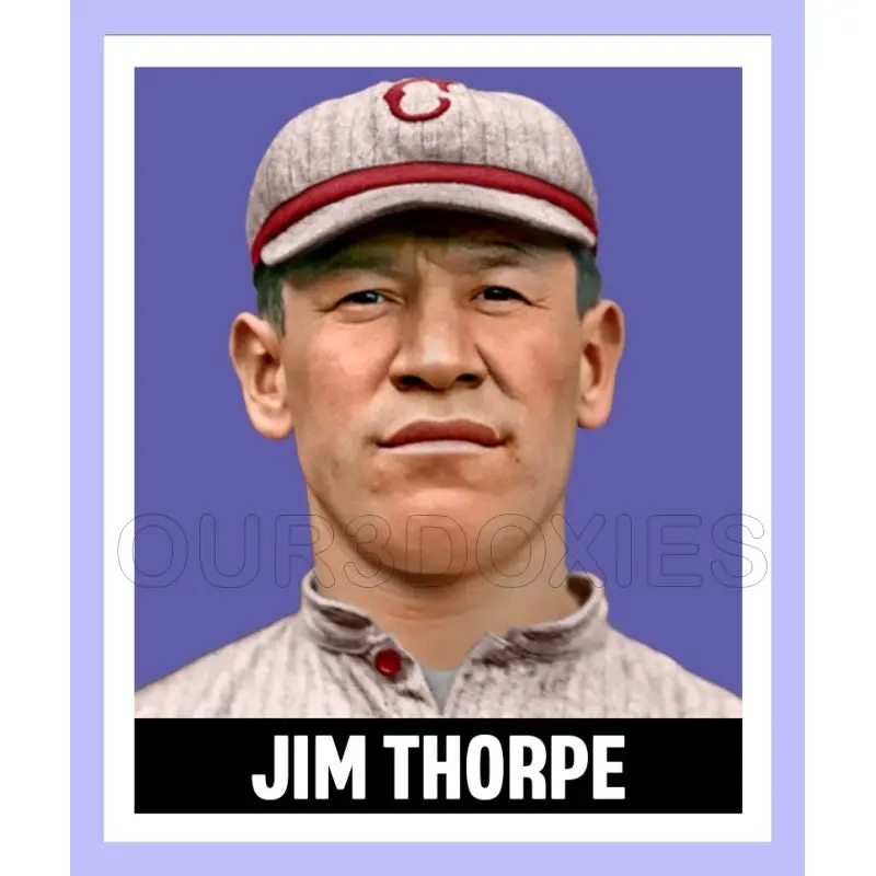 Jim Thorpe 1948 Leaf Custom Card - 3988