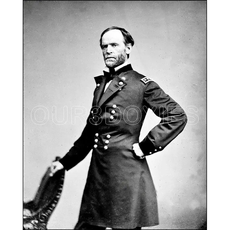William Tecumseh Sherman 8X10 Photo - 2932