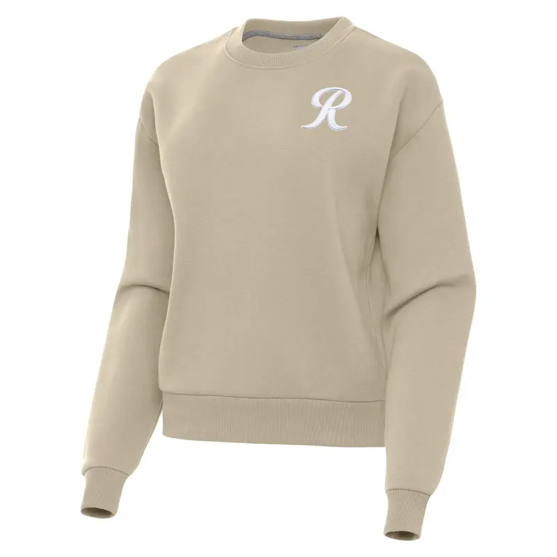 Tacoma Rainiers Antigua Women's Khaki Victory Crew