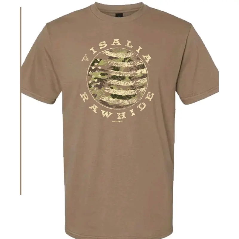 Camo Flag & Ball Tee