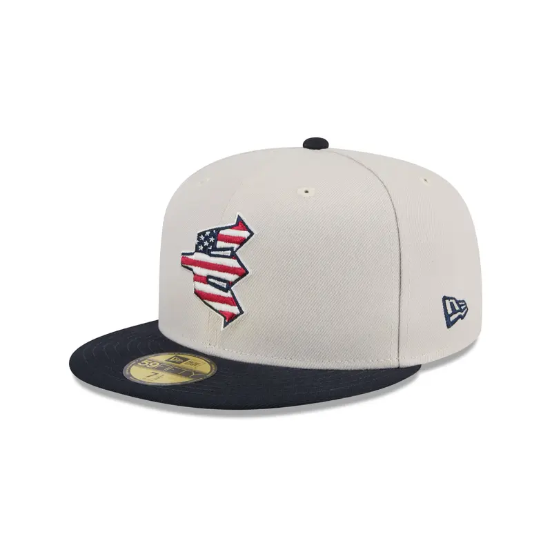 Everett AquaSox 2024 Stars and Stripes 59FIFTY Cap