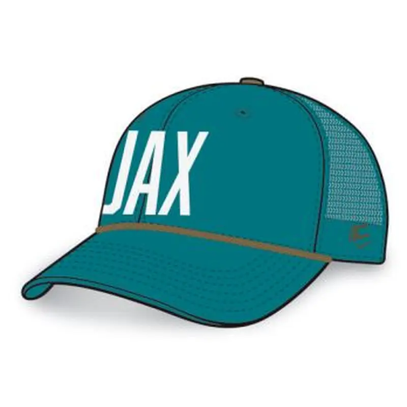 Jacksonville Jumbo Shrimp OC Sports Teal Eephus Snapback