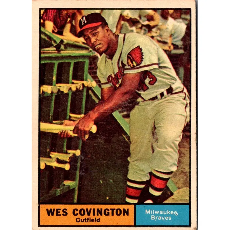 1961 Topps Wes Covington #296 VG-EX