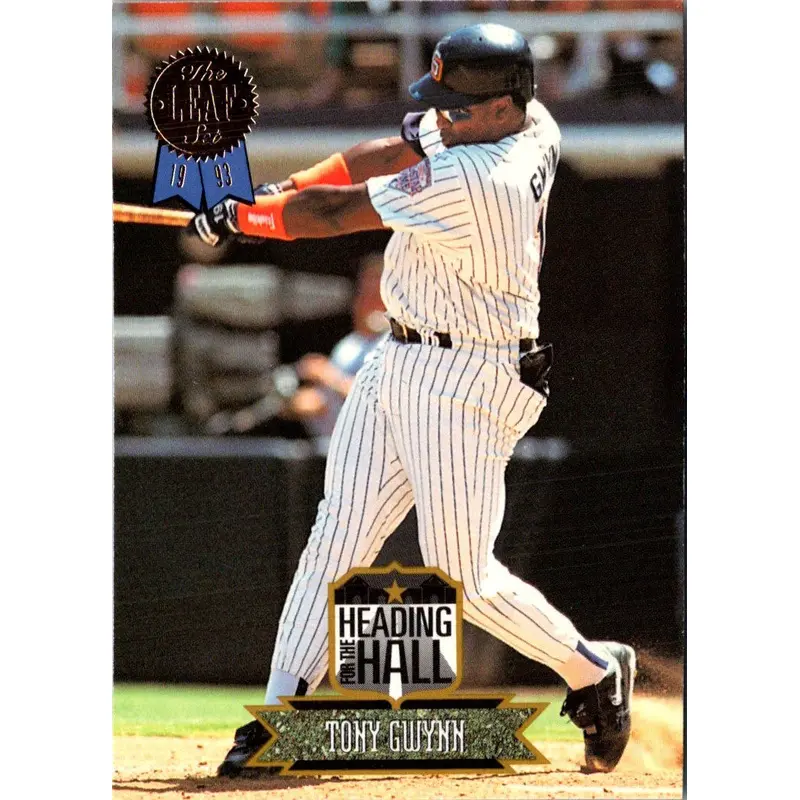 1993 Leaf Heading for the Hall Tony Gwynn #2