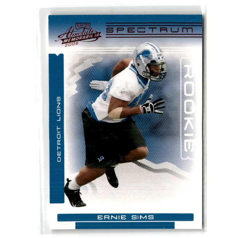 2006 Playoff Absolute Memorabilia Spectrum Ernie Sims #185