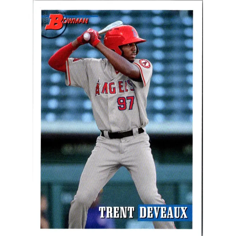 2021 Bowman Heritage Trent Deveaux #157