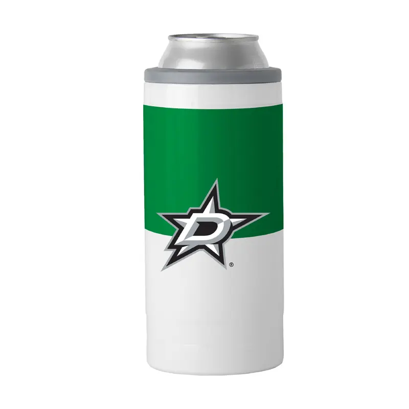 Dallas Stars 12oz Colorblock Slim Can Coolie