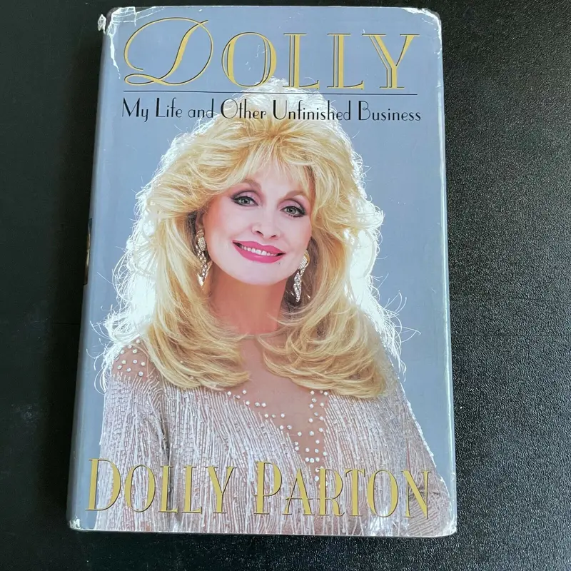 Dolly Parton Signed Autographed "Dolly" Book