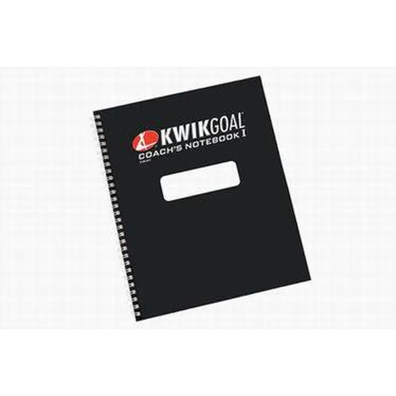 Kwik Goal Coaches Note Book
