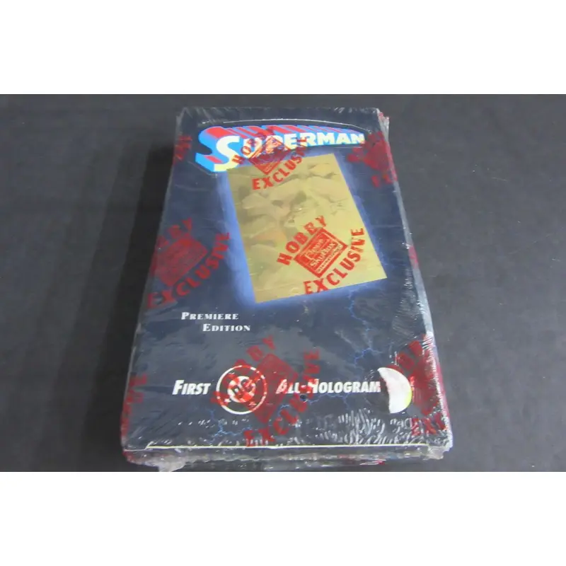 1996 Fleer Skybox Superman Holograms Box (Hobby)