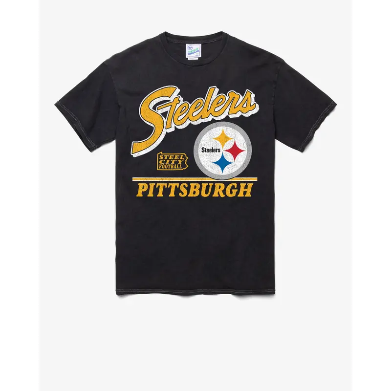 PITTSBURGH STEELERS FLY BY VINTAGE '47 TUBULAR TEE