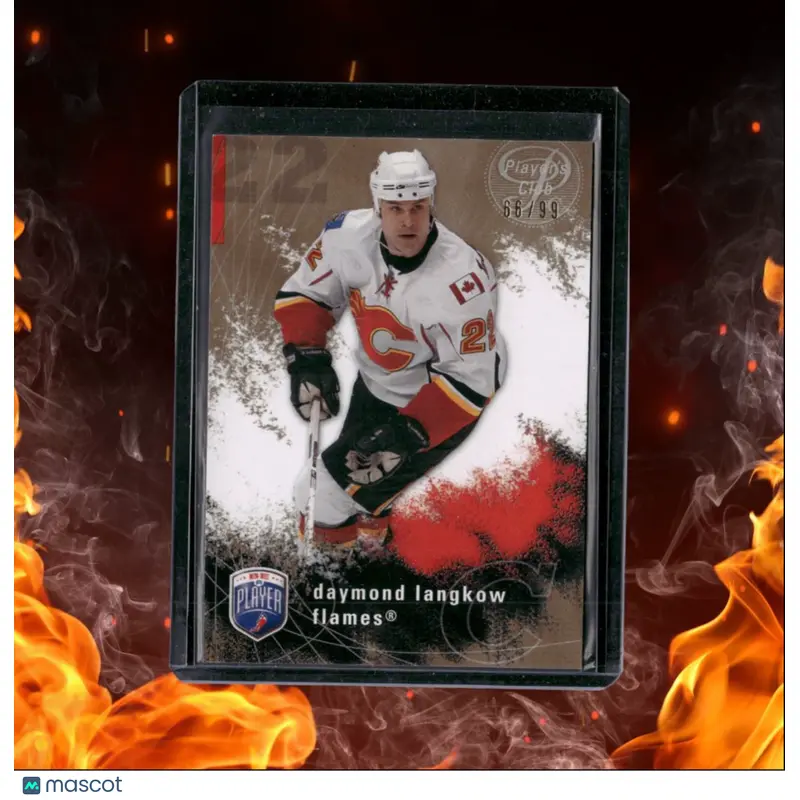 2007-08 Upper Deck Be a Player Daymond Langkow Player's Club 66/99 #29