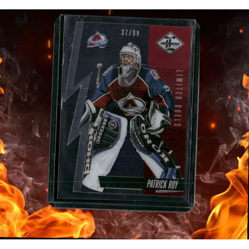 2012-13 Panini Limited Patrick Roy Limited Duels Silver 37/99 #LD-21B