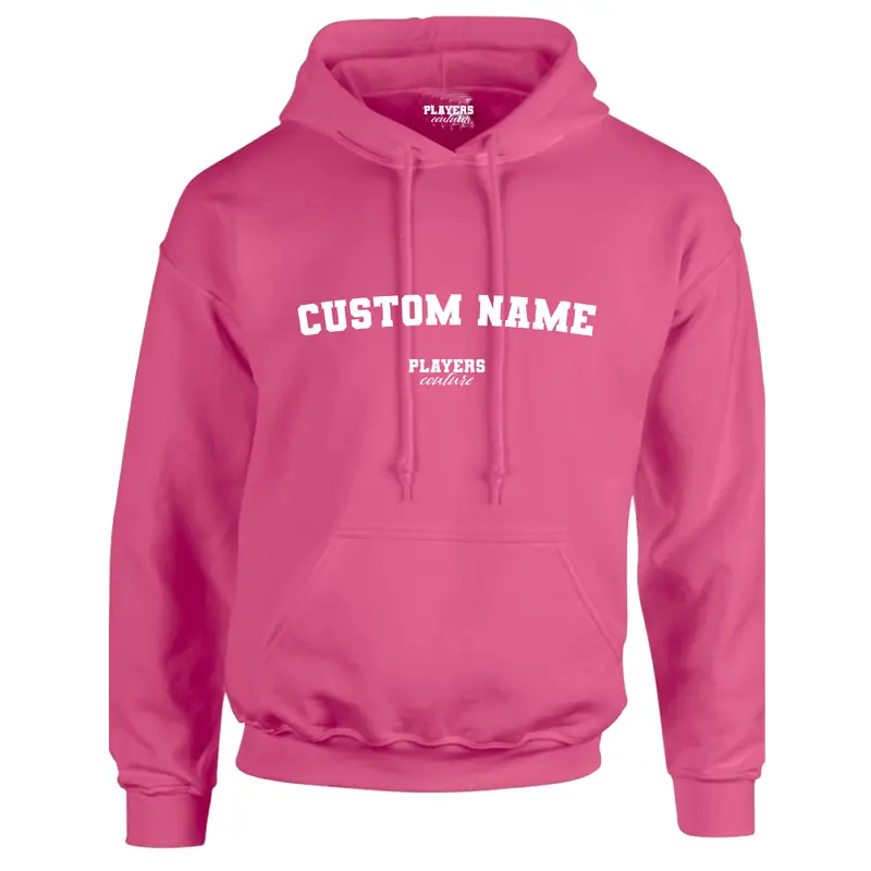 Pink Custom Great Value Players Couture Men's Basic Hoodie