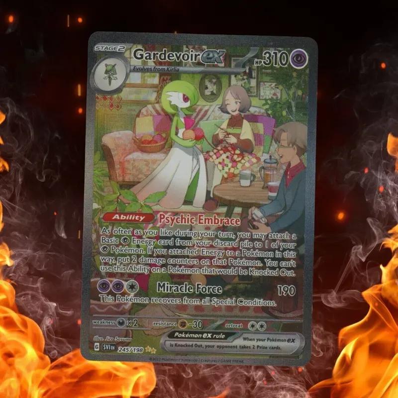 Pokemon Scarlet & Violet GARDEVOIR EX Special Illustration Rare 245/198 LP