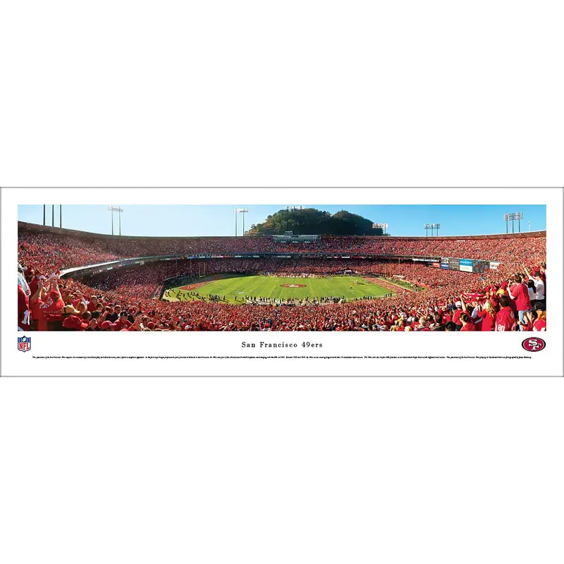 San Francisco 49ers Candlestick Park Playoff Touchdown Panorama (1/14/2012) - Blakeway
