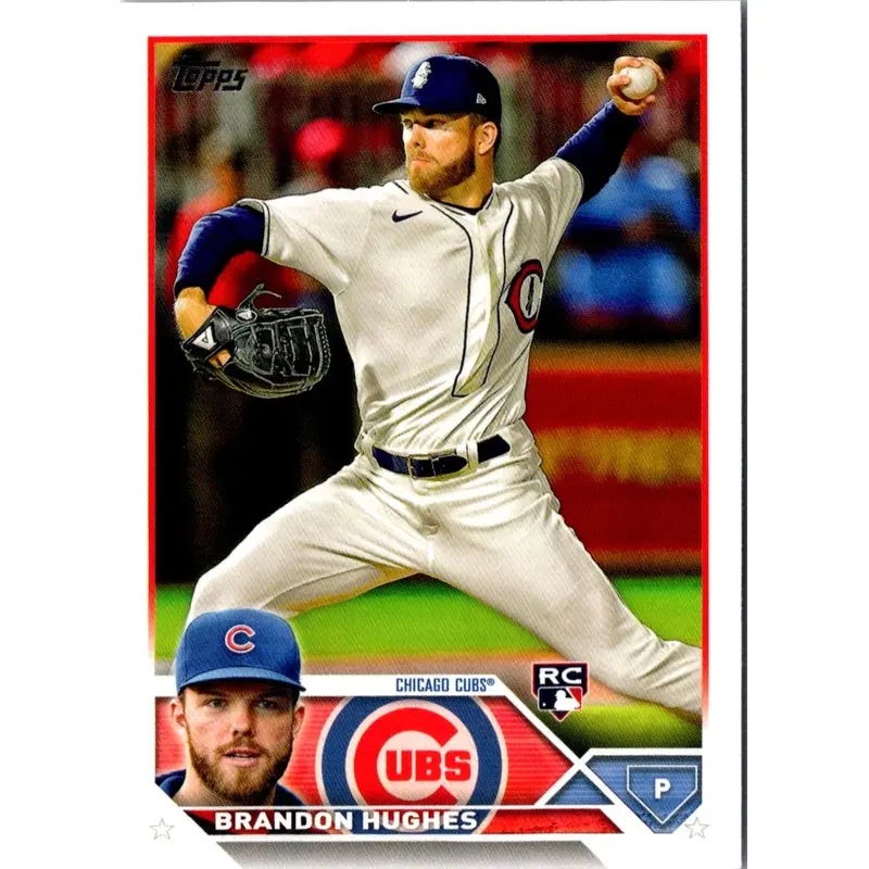 2023 Topps 1988 Baseball Autographs Red Brandon Hughes #88BA-BH