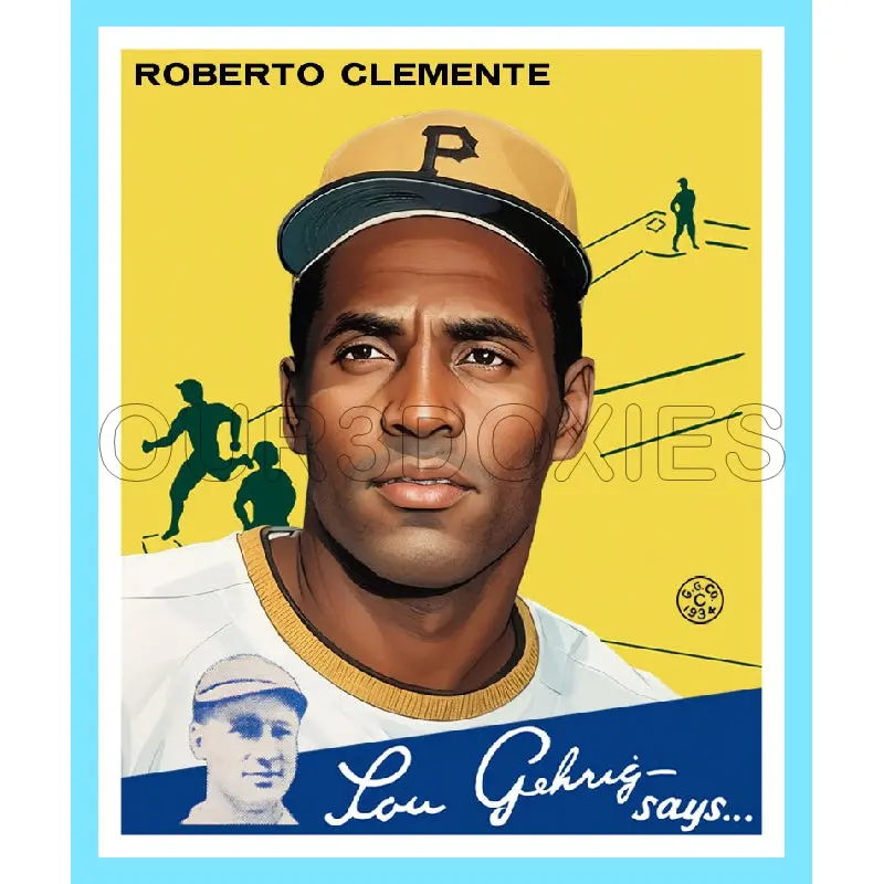 Roberto Clemente 1934 Goudey Custom Card - 3713