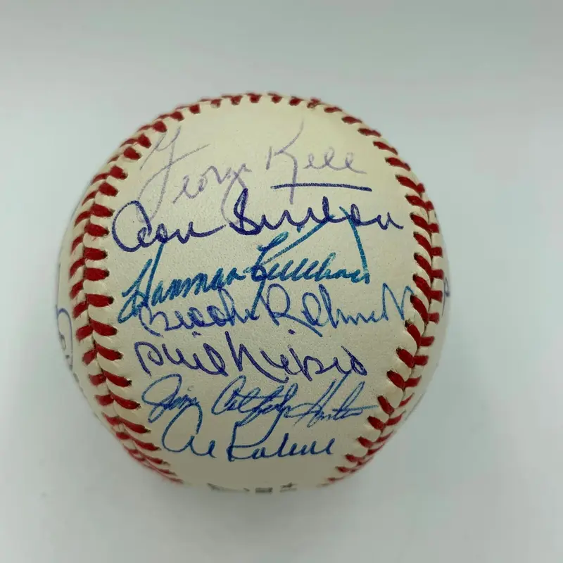Hall Of Fame Multi Signed Baseball 23 Sigs Harmon Killebrew Stargell Beckett COA