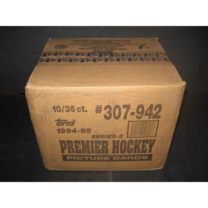 1994/95 Topps Premier Hockey Series 2 Case (10 Box)