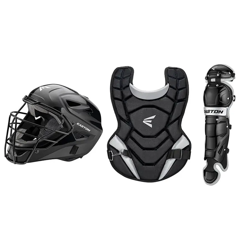 2024 Easton Black Magic 2.0 Catchers Set Junior Youth - Black / Silver