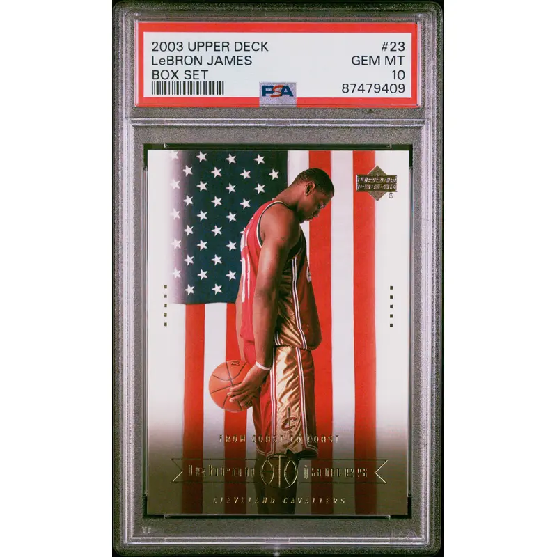 Lebron James 2003 Upper Deck Box Set #23 PSA 10 Gem Mint