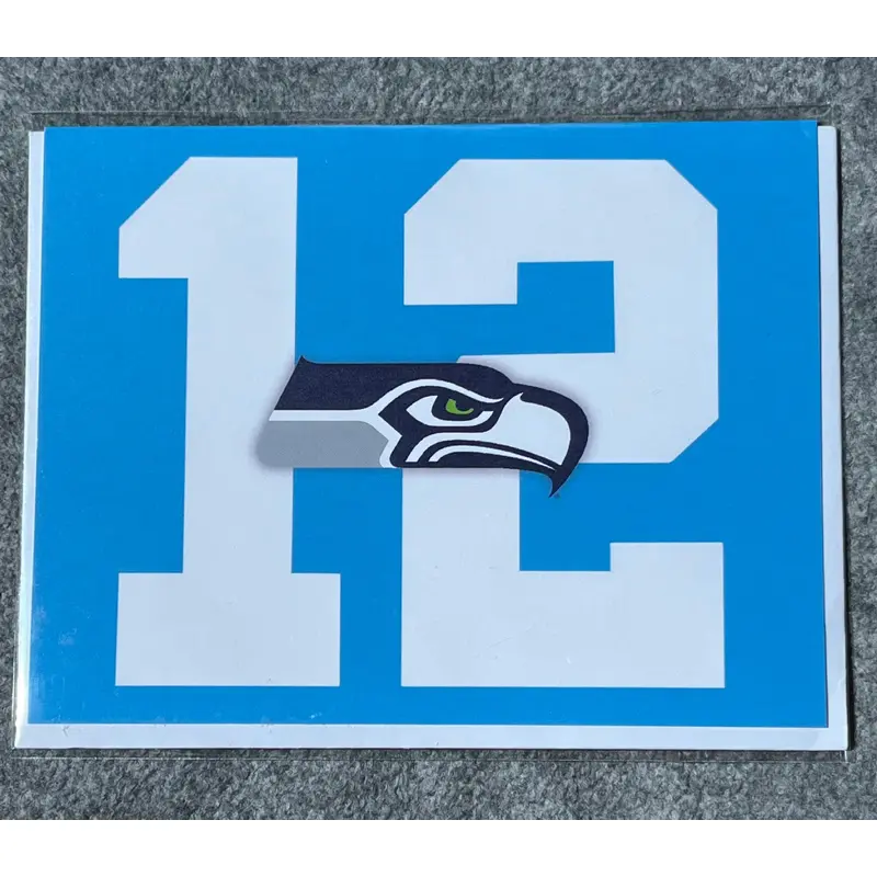 Seattle Seahawks Generic 12 Card