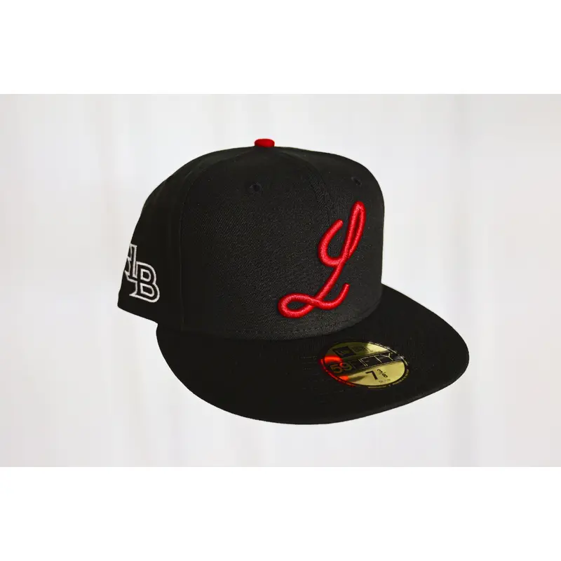 Louisville Bats Black Caps Fitted Cap