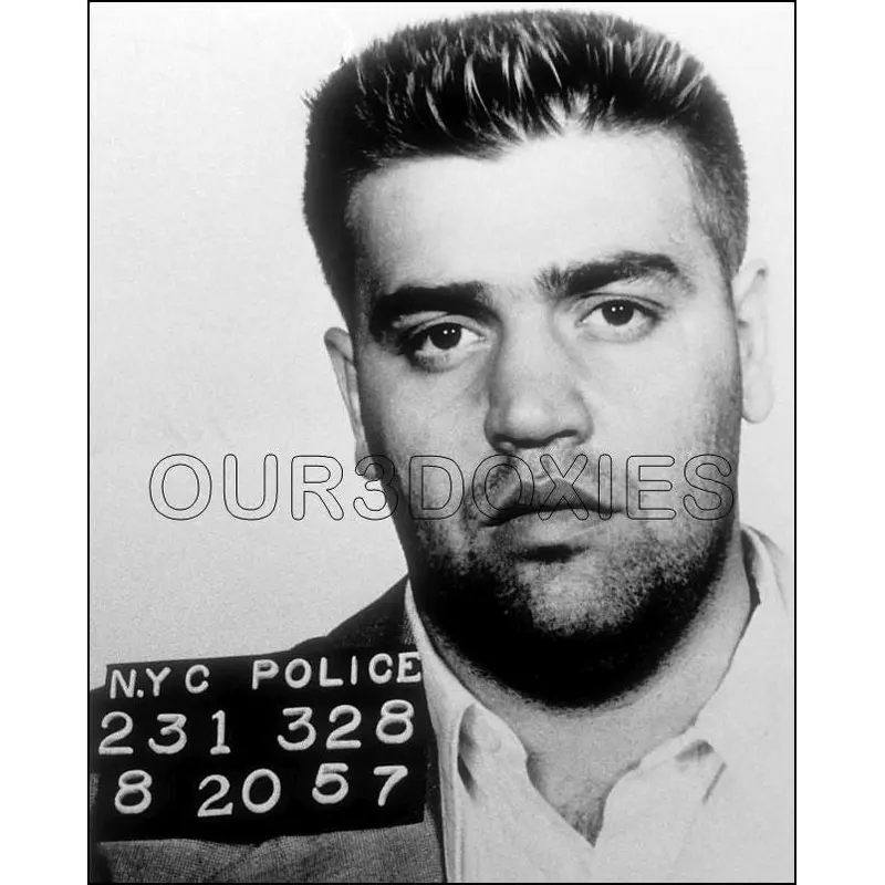 1957 Vincent Gigante Mugshot 8X10 Photo - 2795