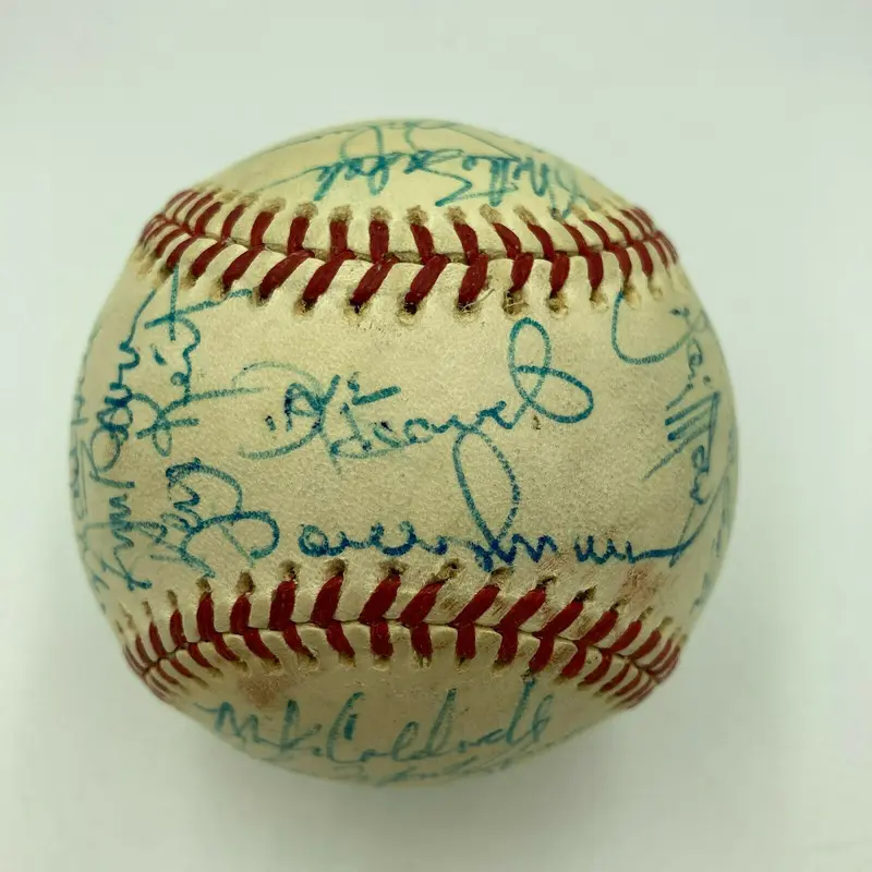1976 San Francisco Giants Team Signed National League Baseball PSA DNA COA