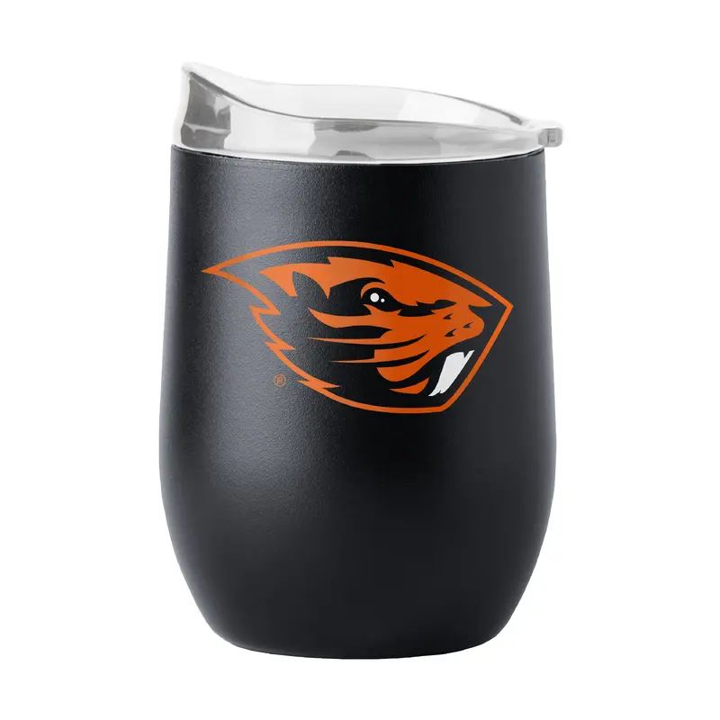 Oregon State 16oz Flipside Powder Coat Curved Bev