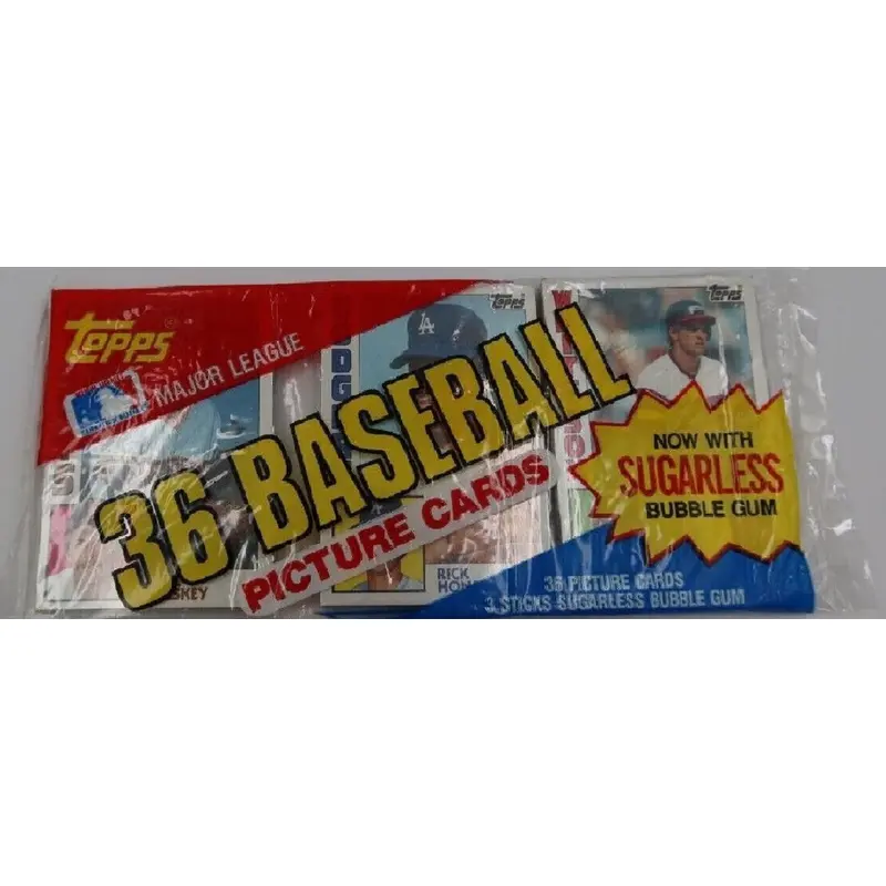1984 Topps Baseball Unopened Grocery Rack Pack