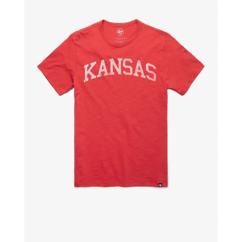 KANSAS JAYHAWKS CLASSIC BLOCK '47 SCRUM TEE