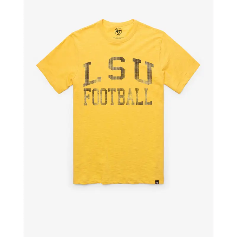 LOUISIANA STATE TIGERS LSU CLASSIC BLOCK '47 SCRUM TEE