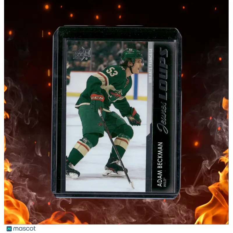 2021-22 Upper Deck Adam Beckman Young Guns French Rookie #733