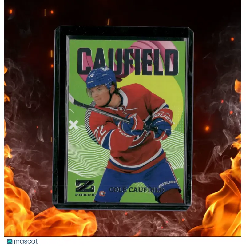 2023-24 Skybox Metal Universe Cole Caufield Z-Force #3