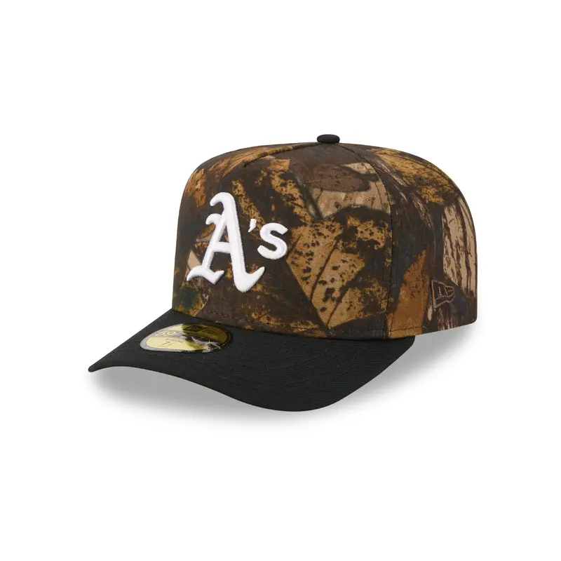 New Era - 59FIFTY Fitted A-Frame Cap - Oakland Athletics - RIPSTOP CAMO