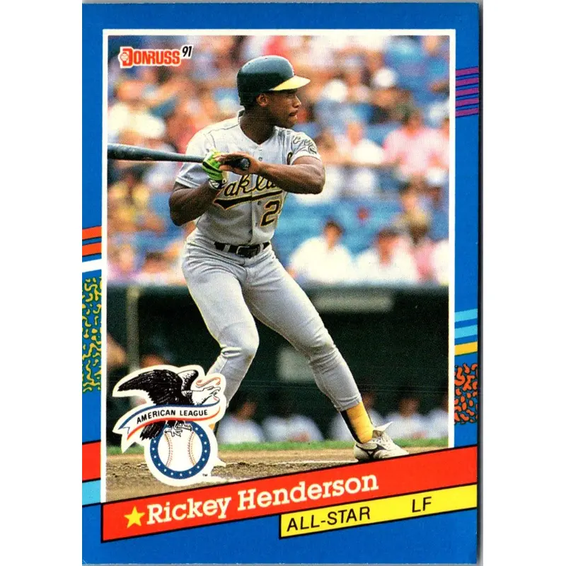 1991 Donruss Rickey Henderson #53