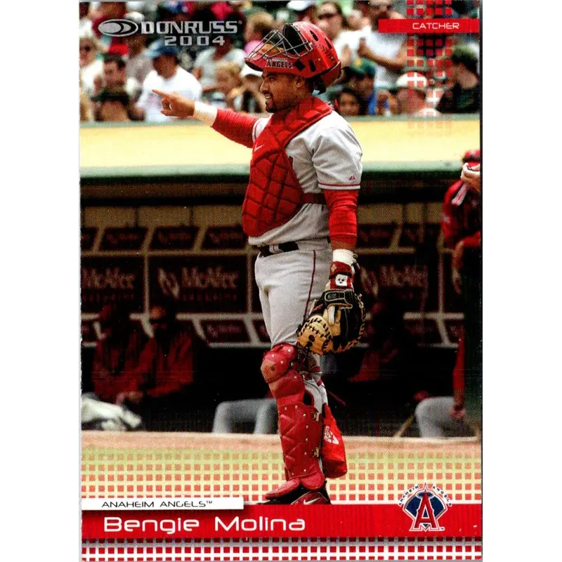 2004 Donruss Press Proofs Red Bengie Molina #71