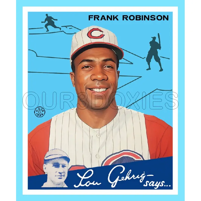 Frank Robinson 1934 Goudey Custom Card - 3730