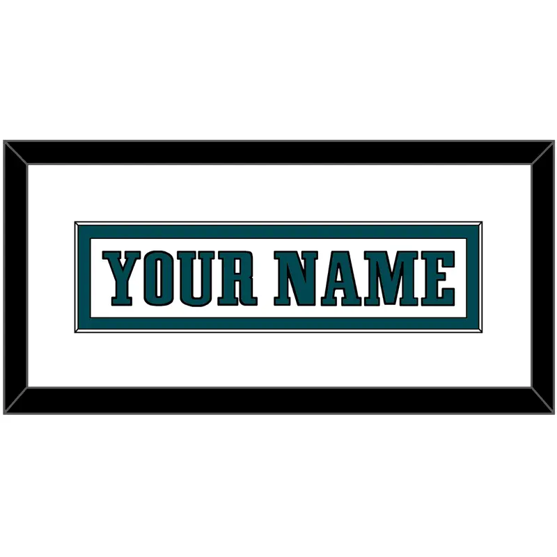 Philadelphia Nameplate - Road White - Single Mat 1