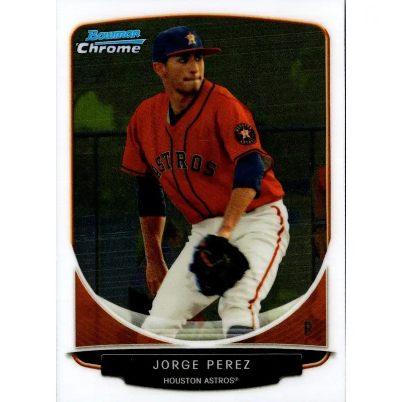 2013 Bowman Chrome Jorge Perez #197