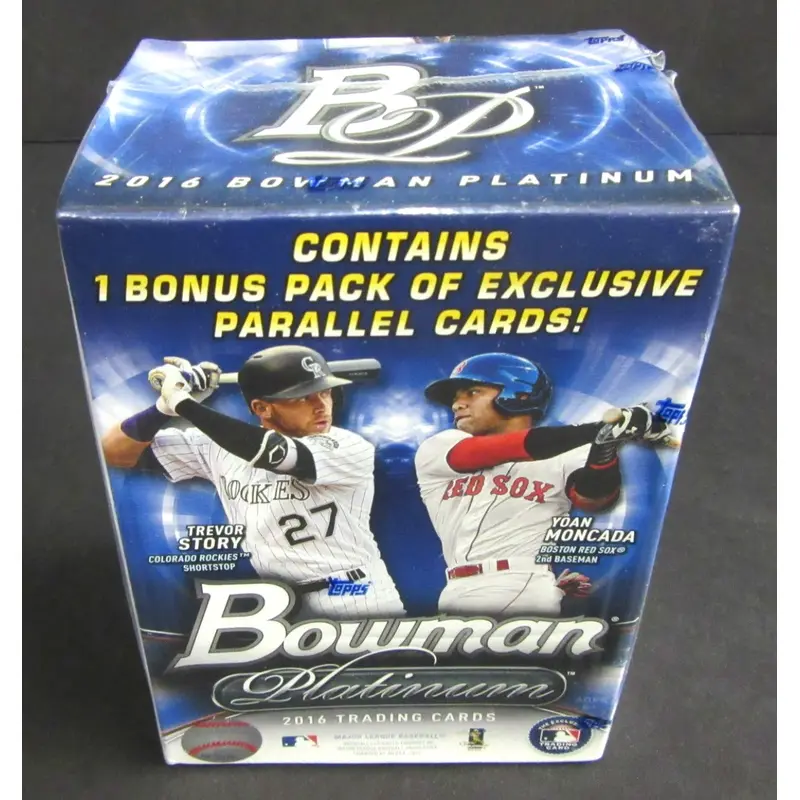 2016 Bowman Platinum Baseball Blaster Box (8/4)