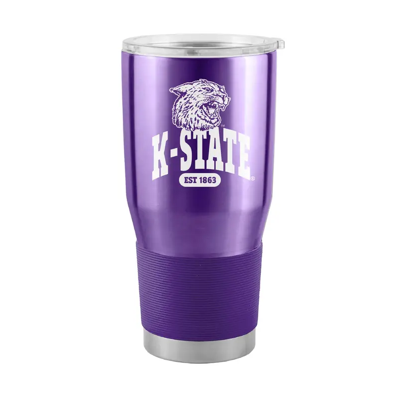 Kansas State 30oz Arch Stainless Tumbler