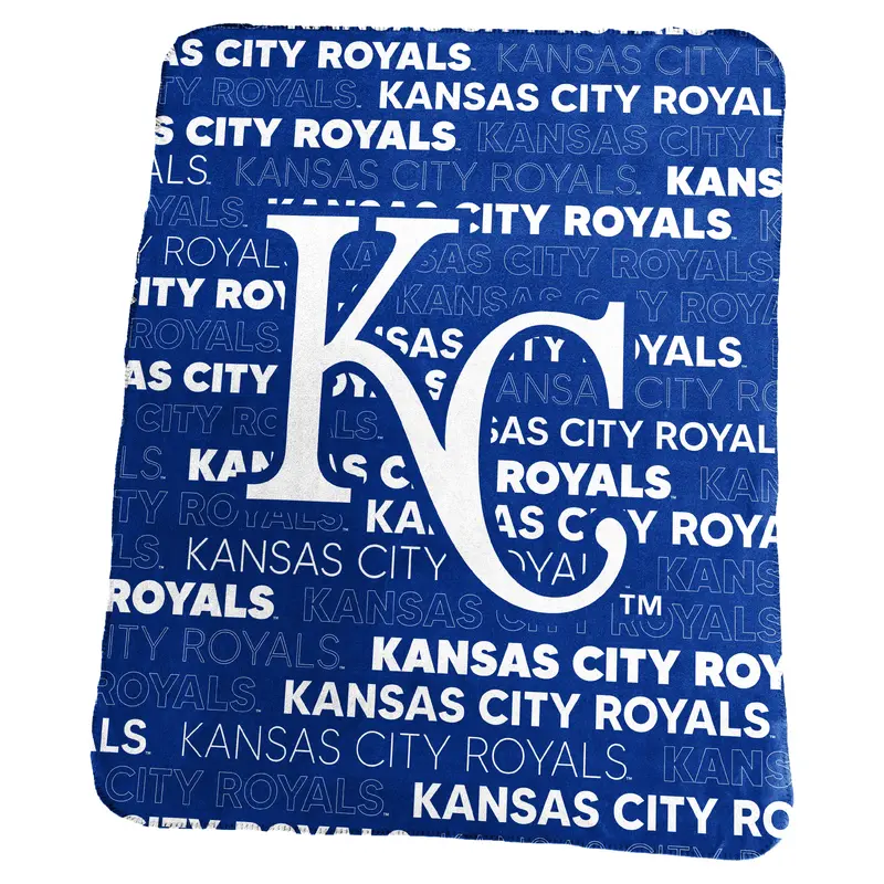 KC Royals Classic Fleece Throw
