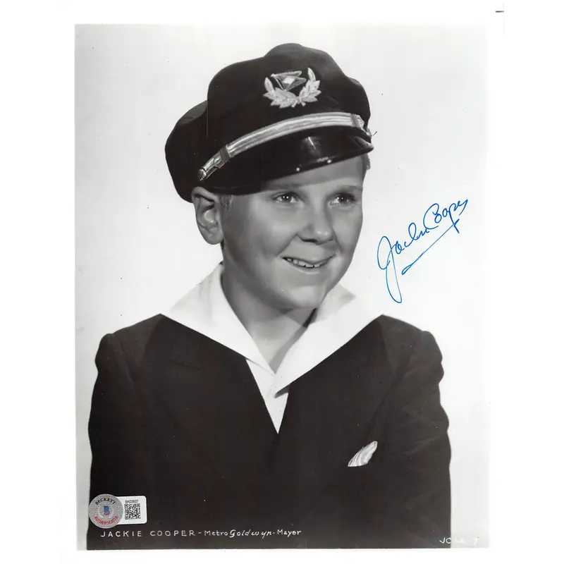 Jackie Cooper The Little Rascals Authentic Signed 8x10 Photo BAS #BK03937